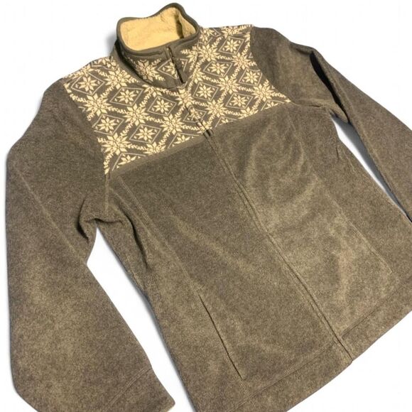 L.L. Bean Jackets & Blazers - Llbean Women's Brown and Grey Jacket